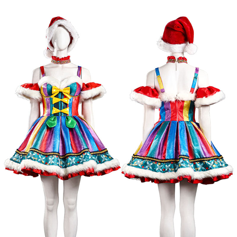 Christmas Special! ! ! Magic Sequined Christmas Dress Cosplay Costumes