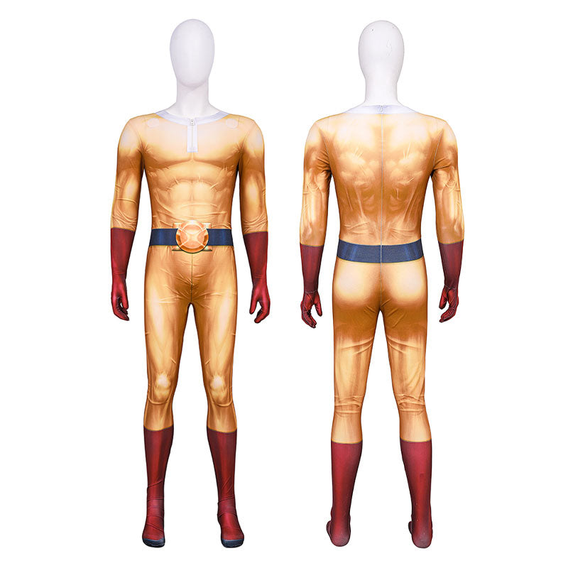 One Punch Man Season 3 Saitama Combat Cosplay Costumes