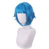 LOL Arcane Young Jinx Blue Short Cosplay Wig