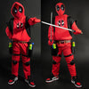 Deadpool 3 Wade Winston Wilson Hoodies Kids Size Cosplay Costume