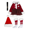 Christmas Special! ! ! Cute Magic Sparkling Christmas Dress Kids Size Cosplay Costume