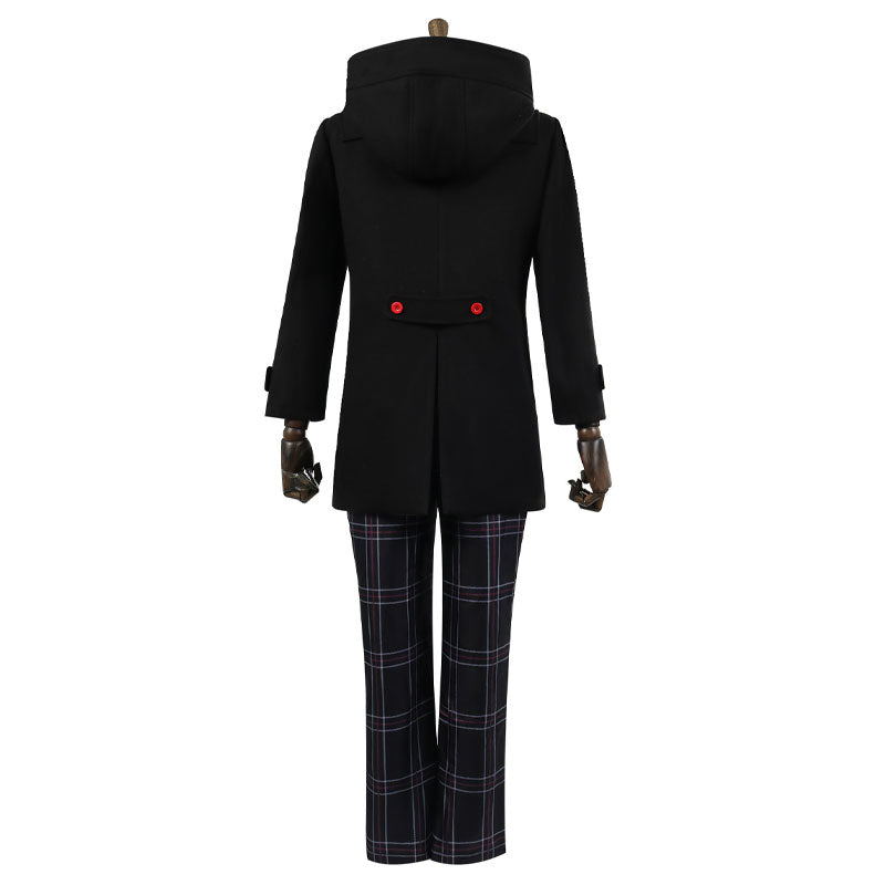 Persona 5 Ren Amamiya Winter Black Woolen Coat Cosplay Costumes