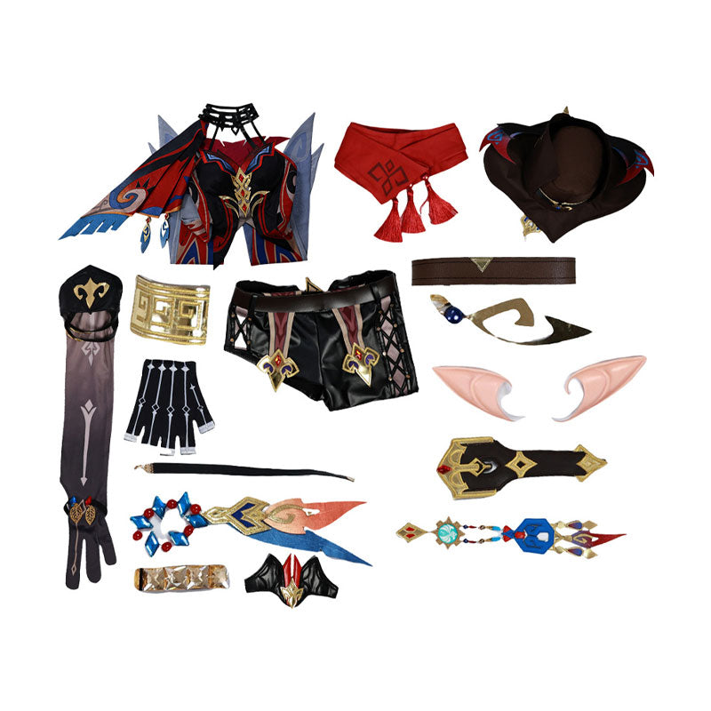 Genshin Impact Chasca Cosplay Costumes