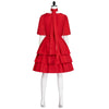 Sousou no Frieren Frieren Red Dress Cosplay Costumes