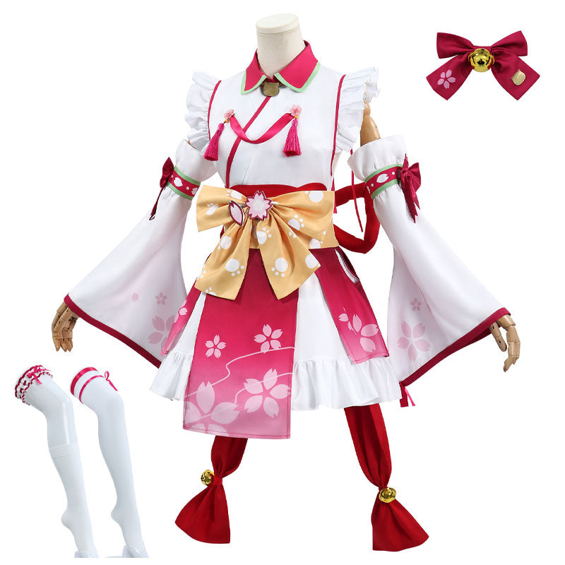 Hololive Youtuber Vtuber Sakura Miko Cosplay Costumes