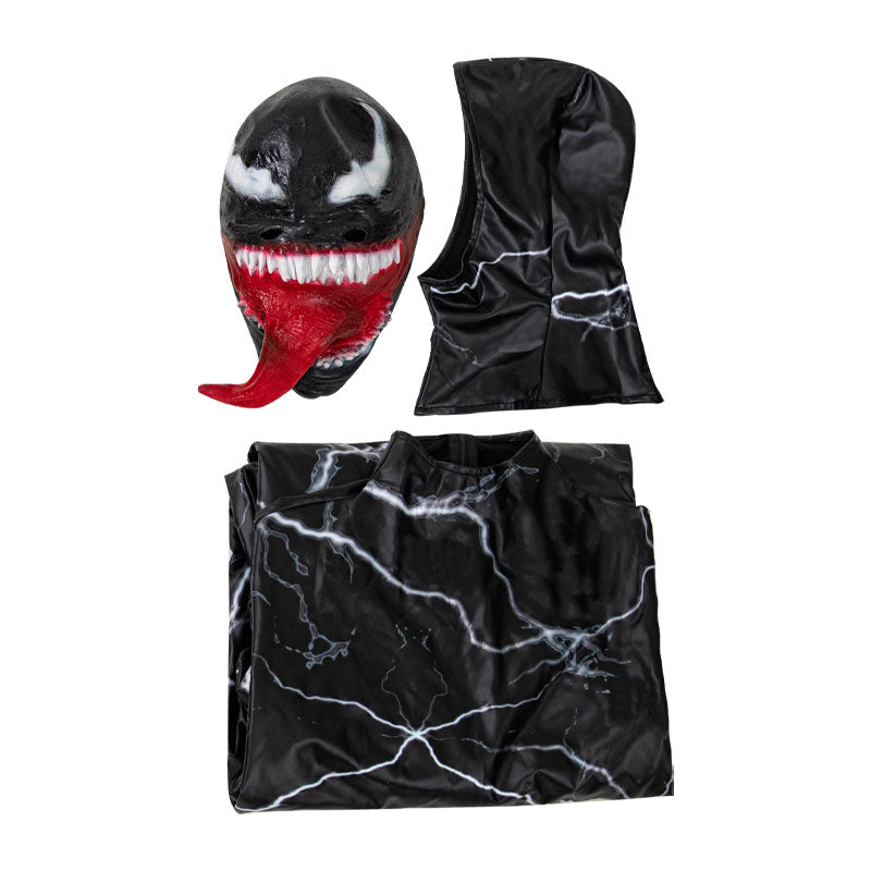 Marvel Venom: The Last Dance Venom Black Jumpsuit Cosplay Costumes