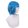 LOL Arcane Young Jinx Blue Short Cosplay Wig