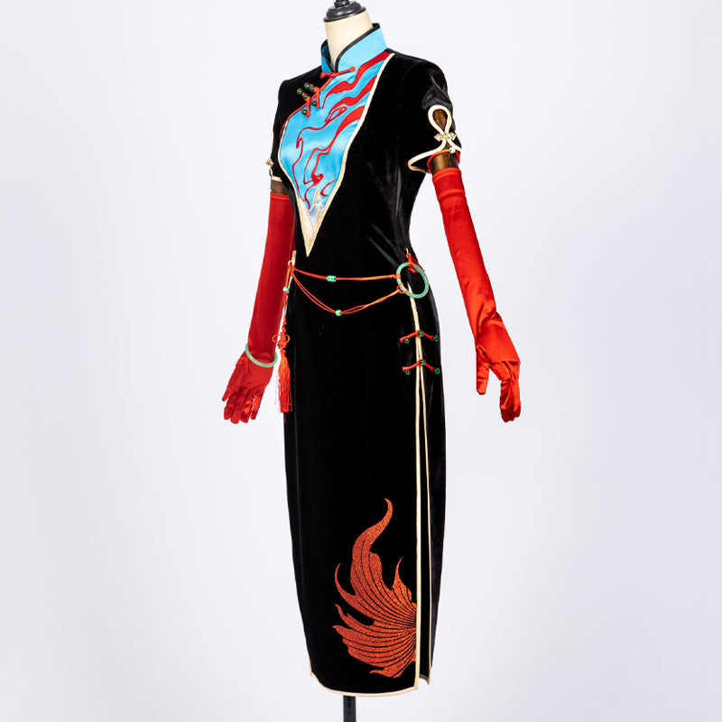 Game Path to Nowhere Angell Cheongsam Cosplay Costumes