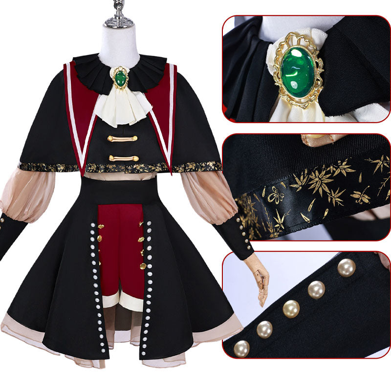 BanG Dream! Ave Mujica Mutsumi Wakaba Mortis Cosplay Costume