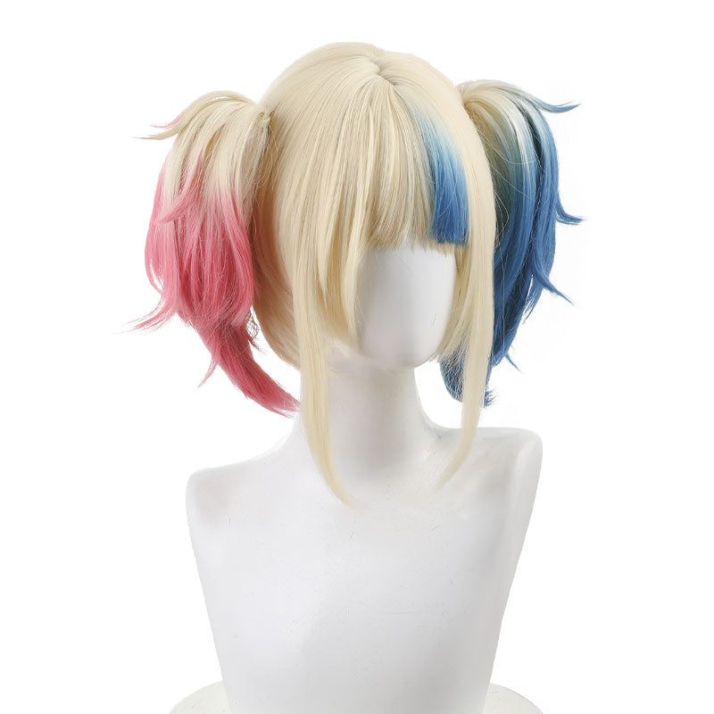 Suicide Squad Isekai Harley Quinn Cosplay Wigs