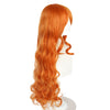 Anime One Piece Nami Light Brown Long Cosplay Wigs