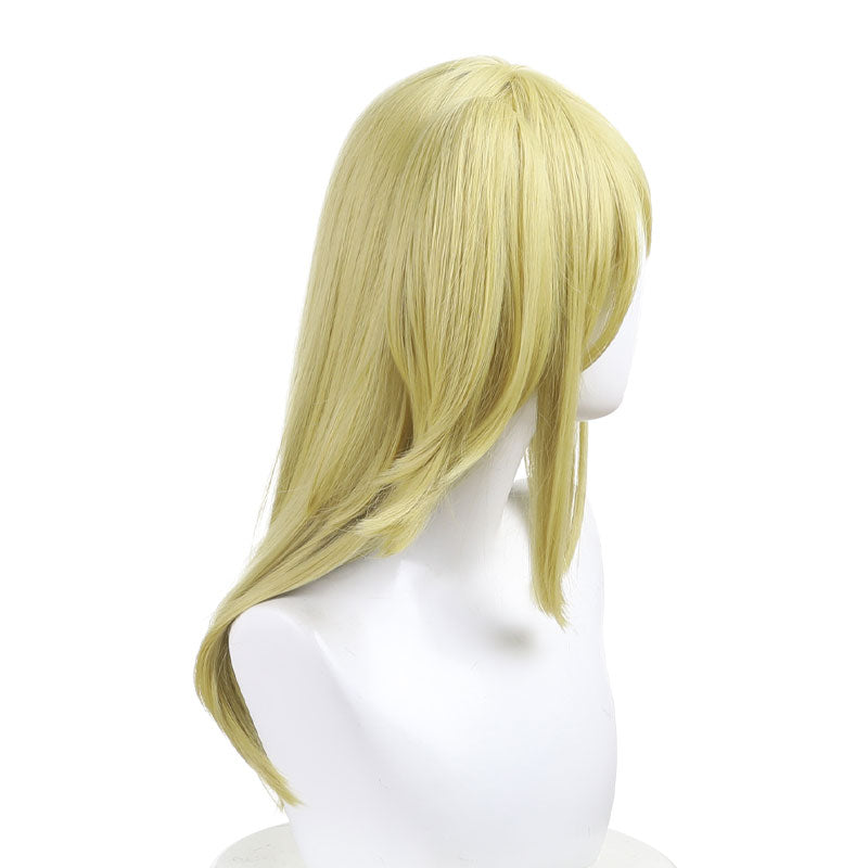 Anime Fairy Tail Lucy Heartfilia Golden Cosplay Wigs