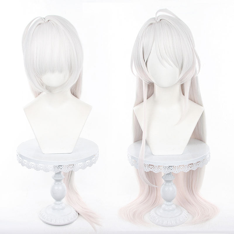 Honkai: Star Rail Acheron White Cosplay Wigs