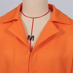 Luigi Mangione Cosplay Costume Orange DOC Prison Uniforms Halloween Costumes