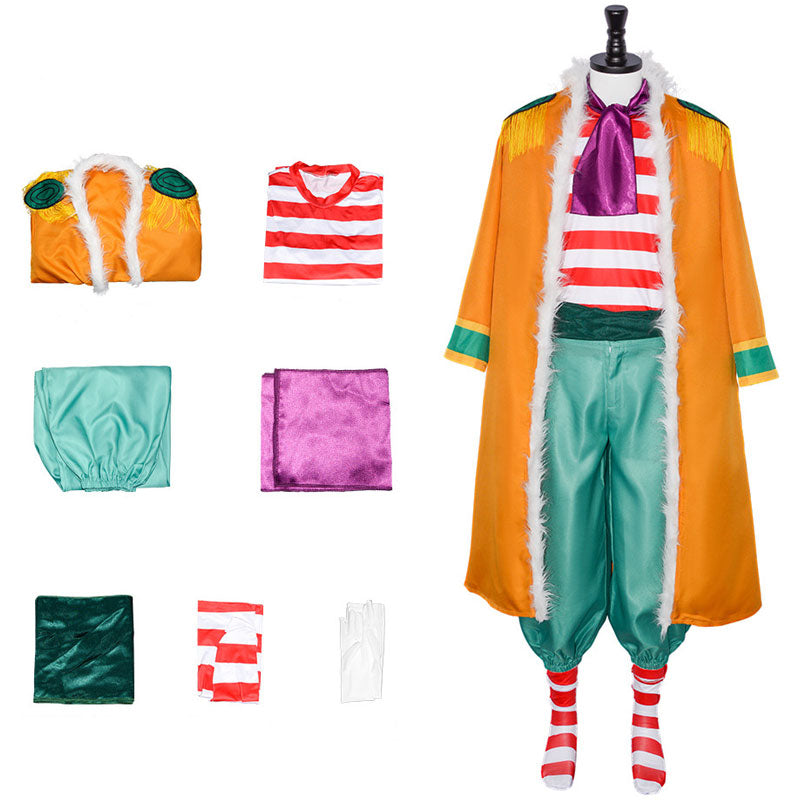 One Piece Captain Buggy Cosplay Costumes