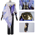 Game Genshin Impact Kaeya Alberich Cosplay Costumes