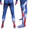 Marvel Captain America: Brave New World Captain America Blue White Jumpsuit Cosplay Costume