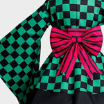 Demon Slayer Kimetsu no Yaiba Kimono Halloween Cosplay Costumes