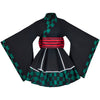 Demon Slayer Kimetsu no Yaiba Kimono Halloween Cosplay Costumes