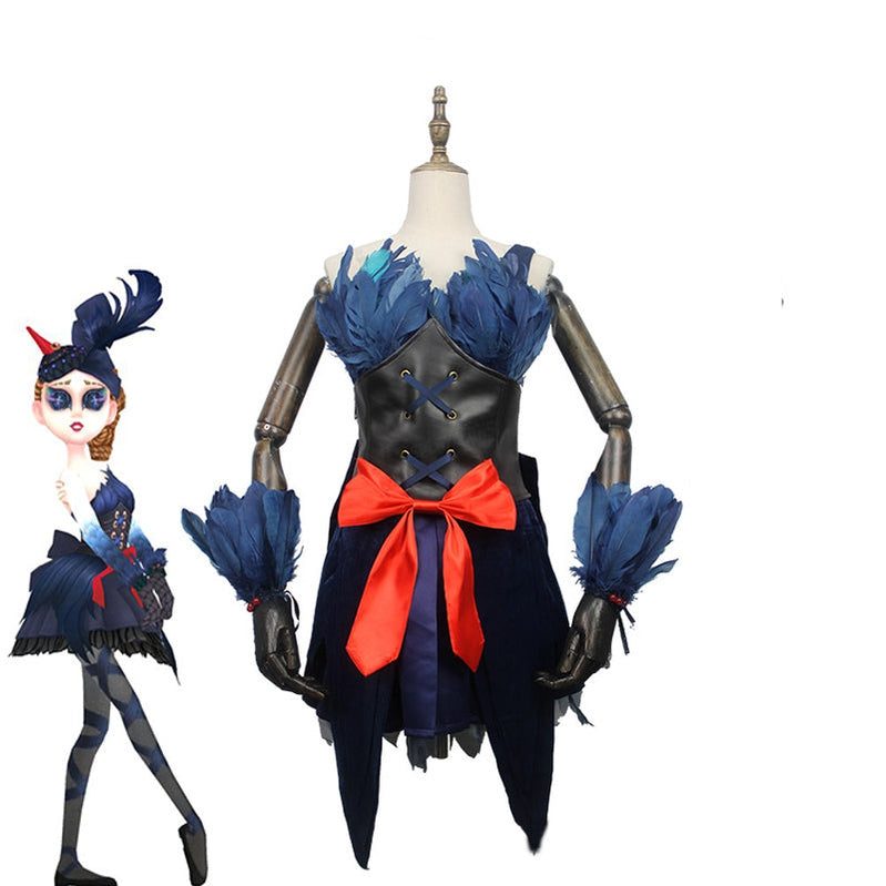 Game Identity V Coordinator Black Swan Matha Behamfil Cosplay Costume - Cosplay Clans