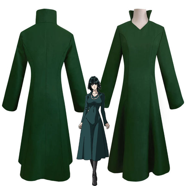 One Punch Man Fubuki Blizzard of Hell Dress Cosplay Costume – Cosplay Clans