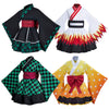 Demon Slayer Kimetsu no Yaiba Kimono Halloween Cosplay Costumes