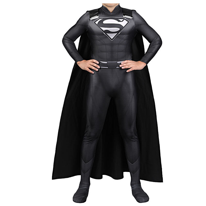 black superman costume