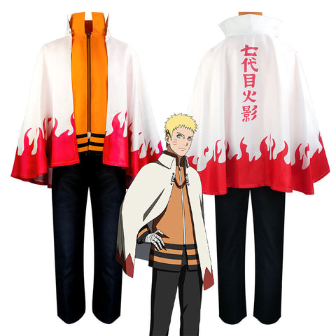 Cosplay Mantello Hokage Naruto - Nerd's Paradise Shop