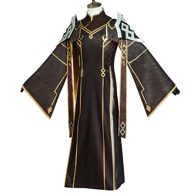 Game Genshin Impact PV Zhongli Morax The God of Contracts Cosplay Costumes