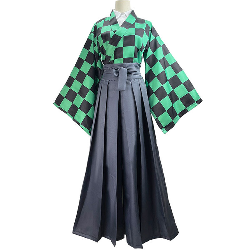 Buy Tsuyuri Kanawo Giyuu Tomioka, Tanjiro Kamado Kimono Cosplay Costume ...