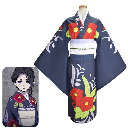 Demon Slayer Kimetsu no Yaiba Tamayo Kimono Halloween Cosplay Costumes For Sales