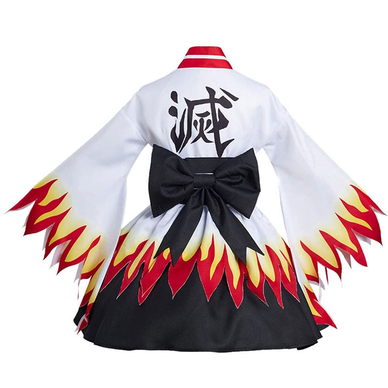 Demon Slayer Kimetsu no Yaiba Kimono Halloween Cosplay Costumes