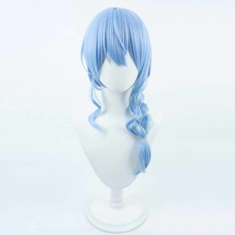 Hololive English Virtual YouTuber Hosimati Suisei Long Cosplay Wigs